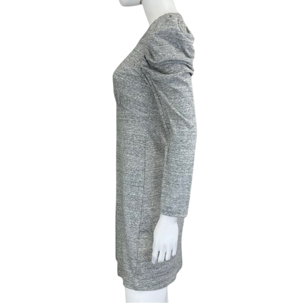 La Vie Gray Knit Mini Casual Dress Size S K0431 - Picture 4 of 11